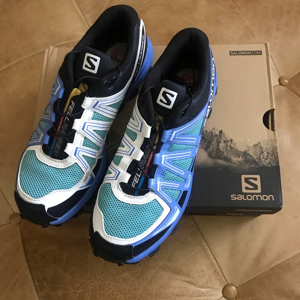 New Women’s Salomon Fellraiser Running Shoes 8.5